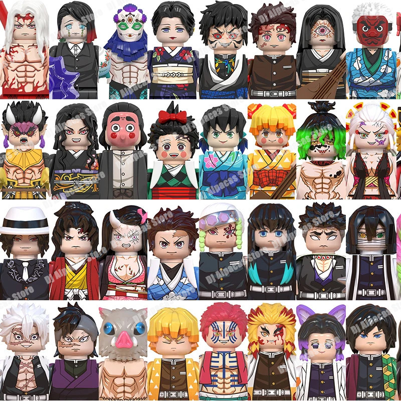 Blocos De Construção Figuras Brinquedo colecao de personagens WM2549 WM2550 WM2551