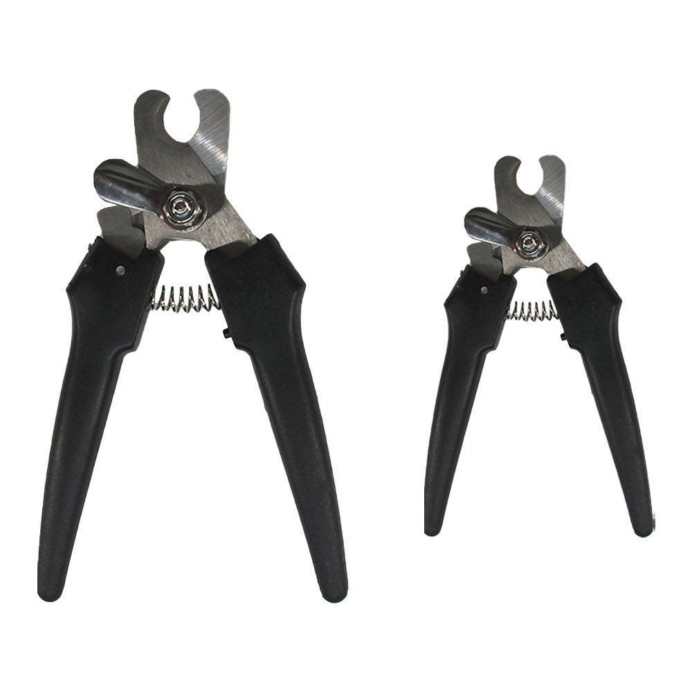 Alicate Unha Cachorro Gato 11 cm Aço Inoxidável com Trava Savana Pet