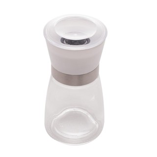 Moedor de Tempero com Tampa Lyor Branca de Vidro 170ml