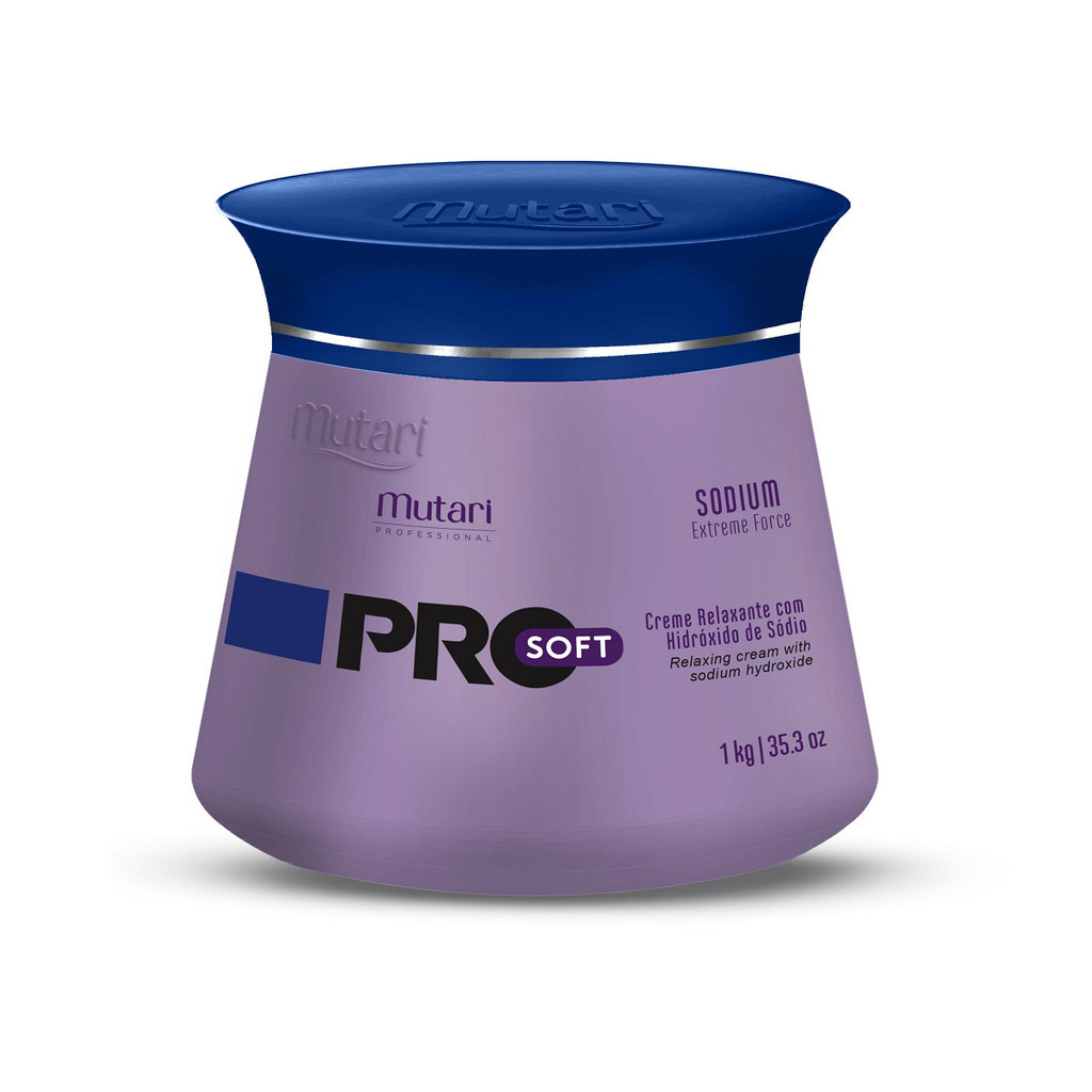 Detalhes do Sodium Creme Relaxante Potão X-force Mutari Pro Soft Alisa