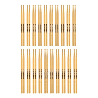 Kit 20 Pares Baquetas De Bateria Profissional Vanguarda em Oferta na Shopee