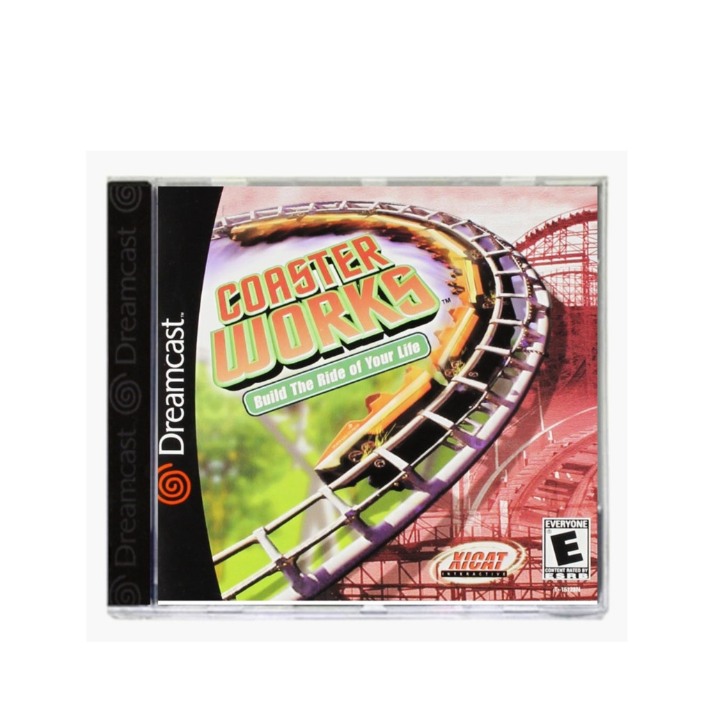 jogo coaster works build the ride of your life dreamcast novo