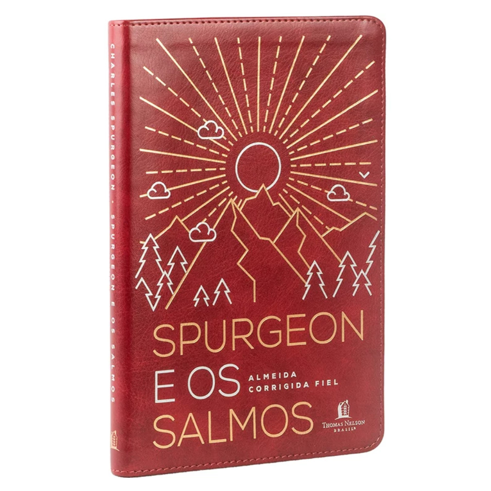 Devocional Spurgeon e os Salmos | Capa Courosoft Vermelha