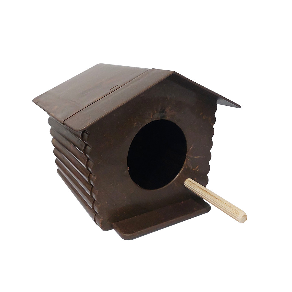 Casinha para Jardim Ninho para Pássaros Livres com Poleiro Injetfour
