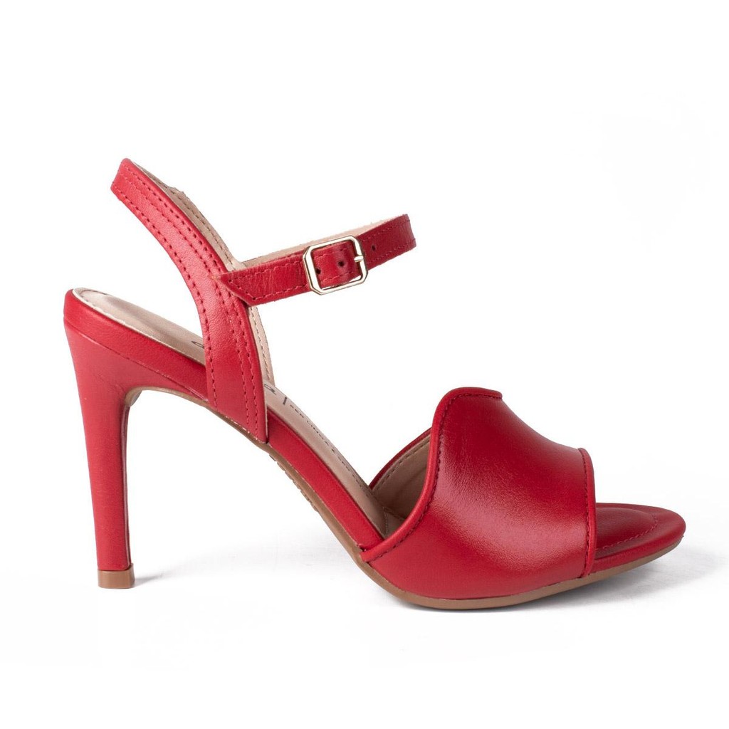Sandália Dakota Em Couro de Salto Alto Y8242