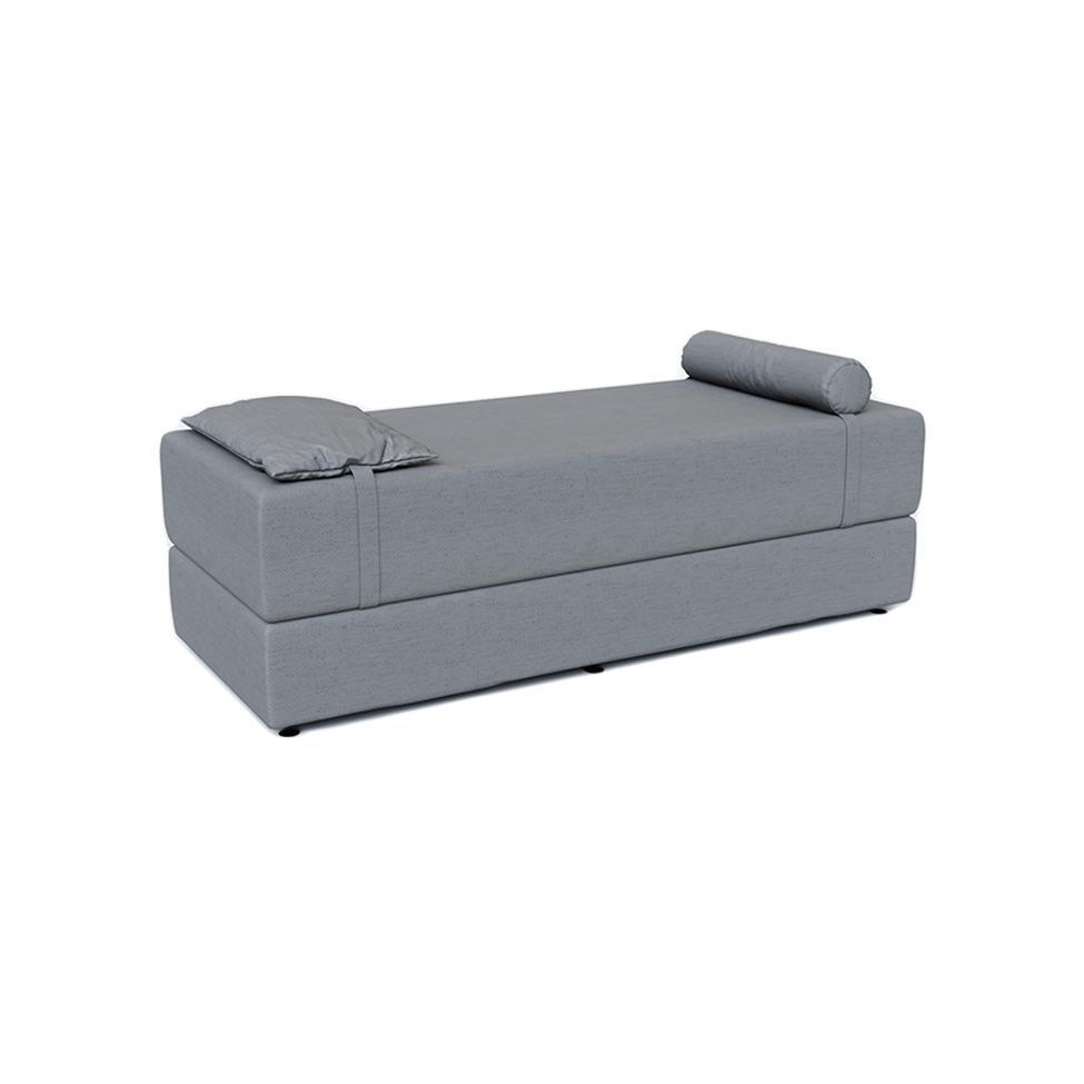 Sofá-Cama Casal 3 Lugares Cecília Linho Cinza em Oferta na Shopee