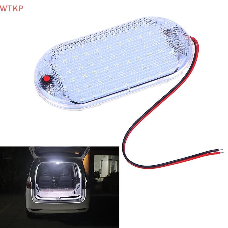 Quente 60LED 12V-85V LED Carro Veículo Cúpula Telhado Teto Lâmpada De Leitura Interior Luzes Do Empilhadeira Alto Brilho