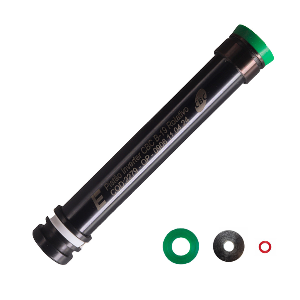 Pistão Inverter Rotativo Cbc Bam B19 Benjamin Trail + Bucha Com Centralizador E Vedacao Do Cano
