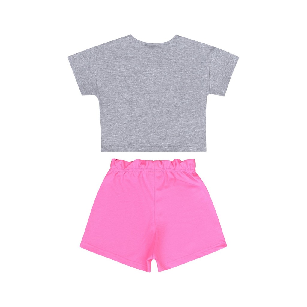 Conjunto Infantil com Blusa e Shorts para Menina Guloseima · foto 2