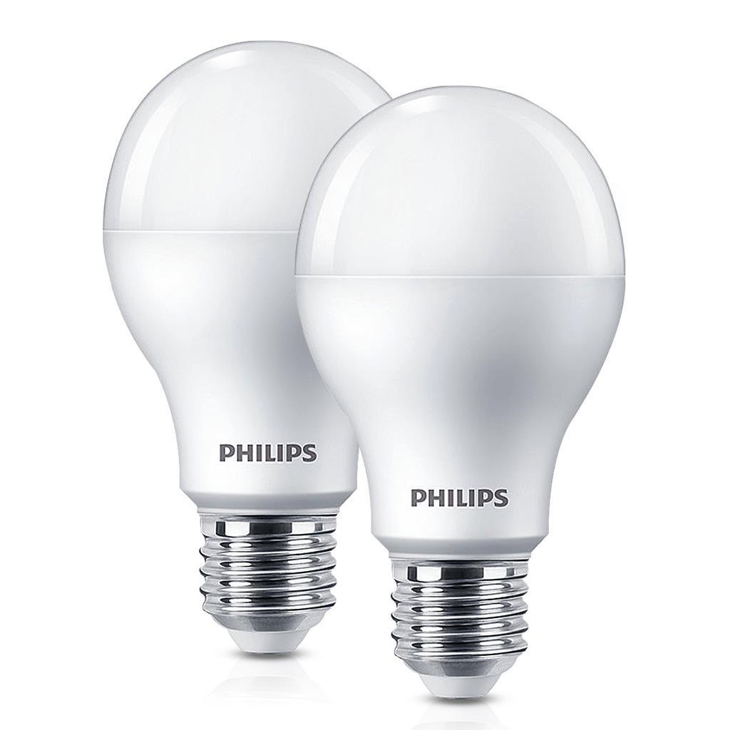 Kit 2 Lampadas Led Bulbo A65 16w Bivolt E27 6500K Philips em Oferta na Shopee