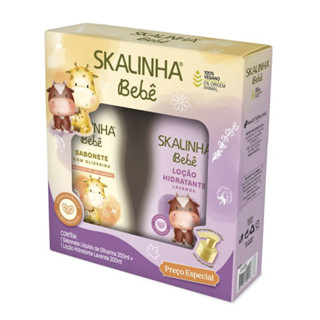 Kit Loção + Sabonete Bebê Infantil Lavanda Vegano Skala