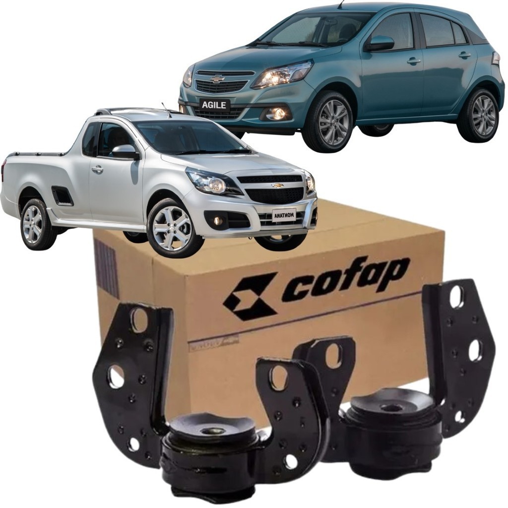 Par Suporte Barra Tensora Morcego Agile Montana Cofap
