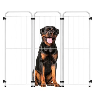 Cercado Grande Cachorro Caes Pet Grade 3 Modulos 98x111cm