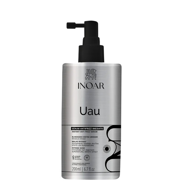 Inoar Uau Sérum Antifrizz Imediato 200ml em Oferta na Shopee