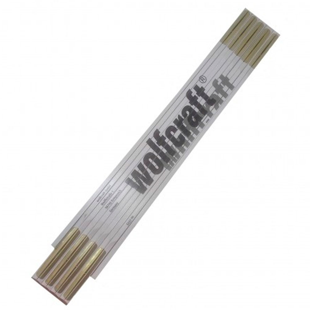 Metro de Madeira Dobrável Régua de Madeira Dobrável Wolfcraft 522700 2m Régua em Madeira de Faia em Oferta na Shopee