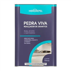Realçador P/ Granitos Hidrorepel Pedra Viva 5l Ativa Cor