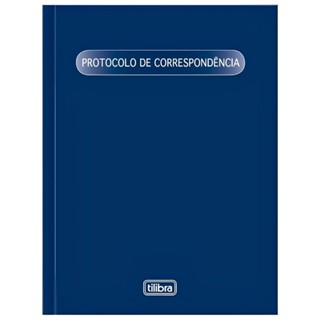 Livro Protocolo de Correspondência Tilibra 104 Folhas em Oferta na Shopee