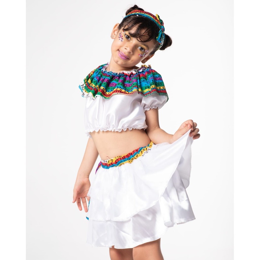 Fantasia Infantil da Baianinha Carnaval