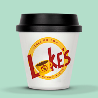 Copo Eco Mini Bucks Lukes Gilmore Girls em Oferta na Shopee