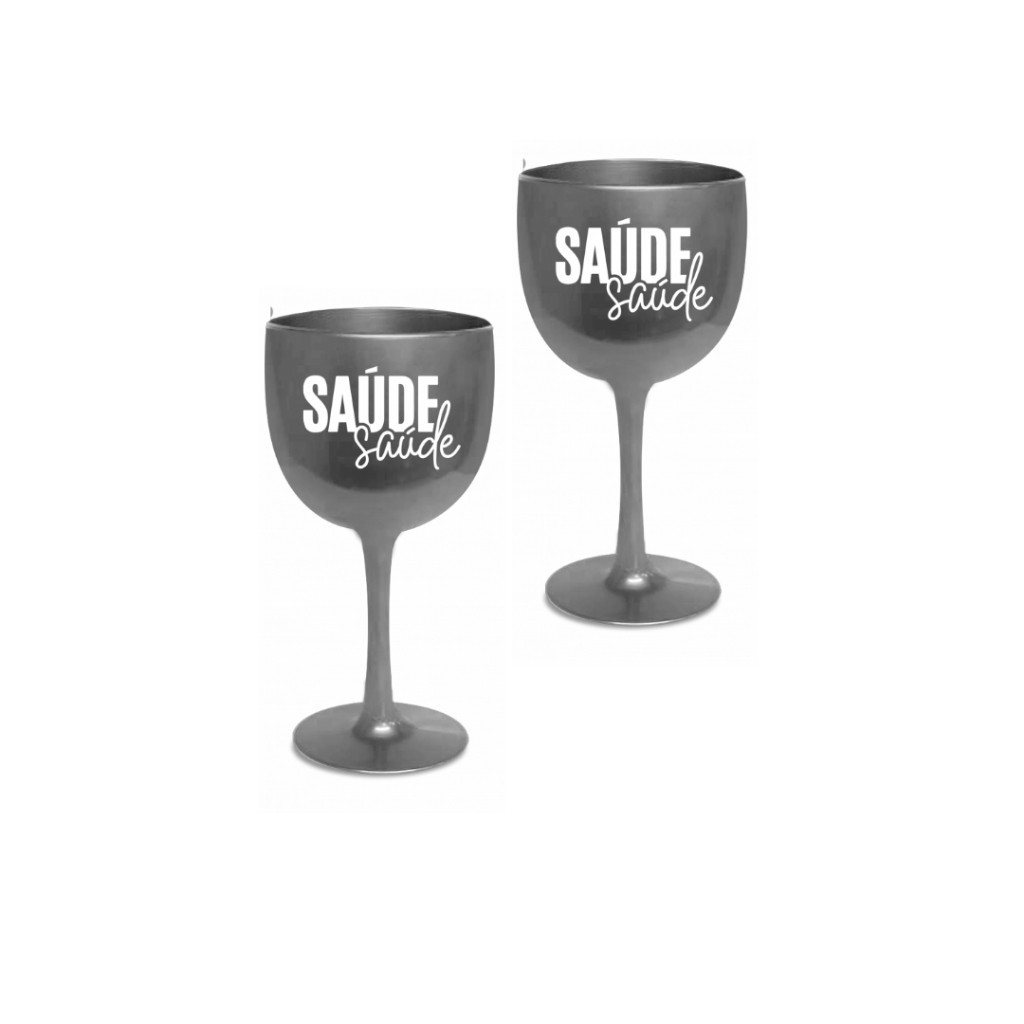 Taça Plástica para Festas - Drinks Coquetéis Gin 580 ml Marca Brasfoot – Tema  Saúde