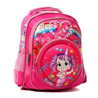 Mochila infantil escolar para meninos e meninas 3 divisorias JorgeStore