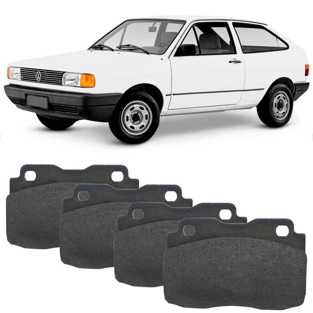 Detalhes do Kit Pastilha Freio Gol G1 1.0 94 A 95 Dianteira Lonaflex