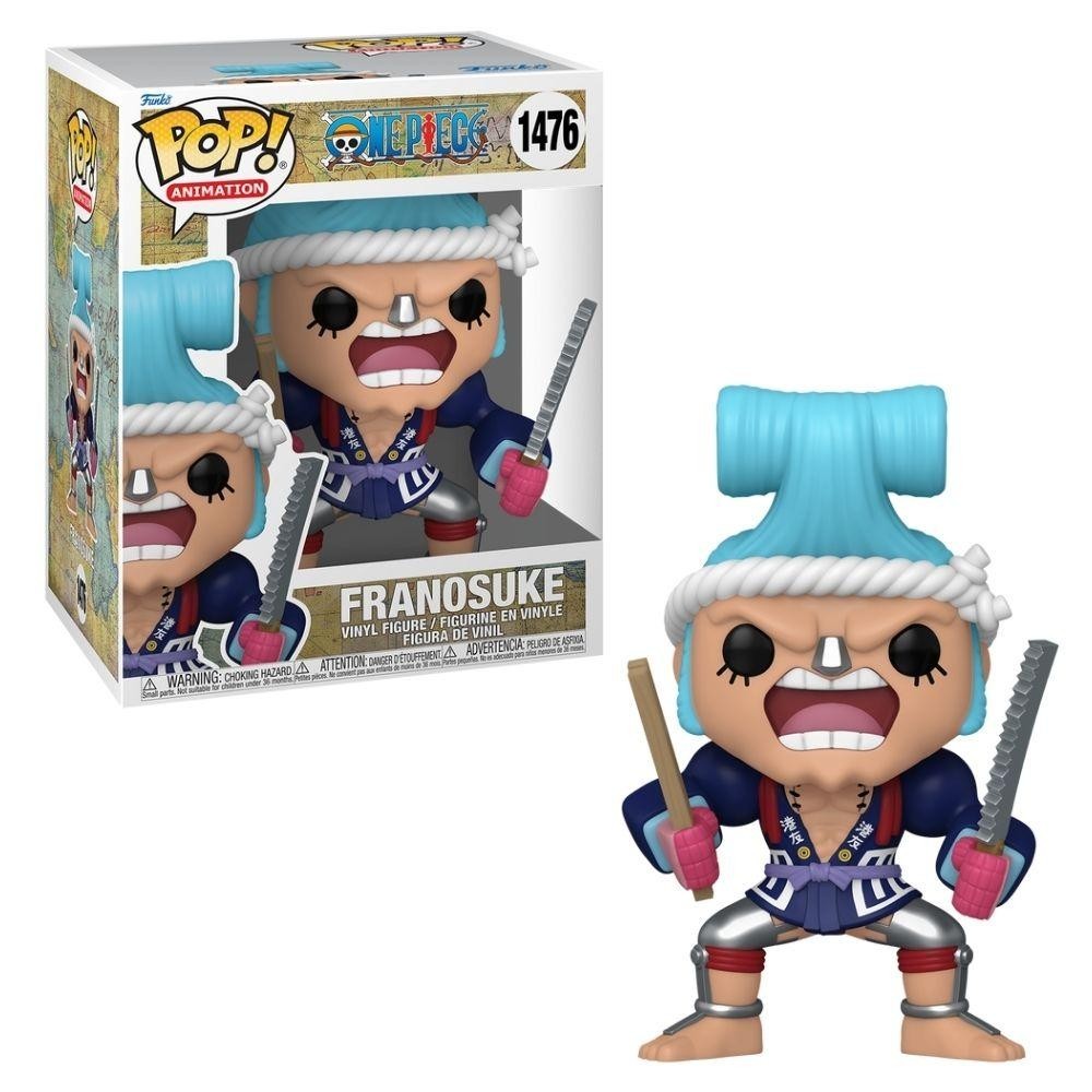 Boneco Funko POP! Super One Piece Wano - Franosuke em Oferta na Shopee