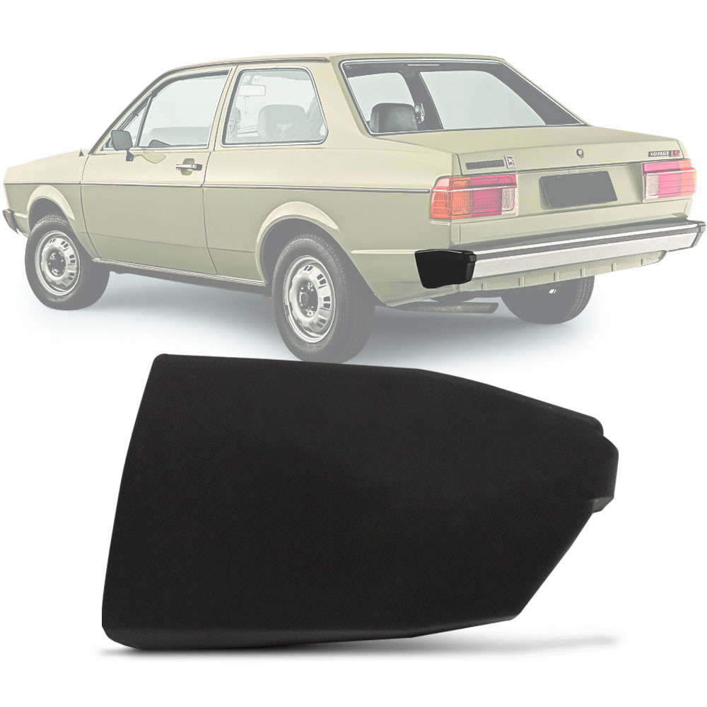 Ponteira do Parachoque Traseiro Gol BX 80 81 82 83 Voyage BX 81 82 83 Lado Esquerdo (Motorista)