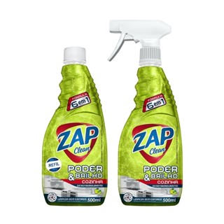 Desengordurante 6 em 1 Zap Clean Limão 500ml em Oferta na Shopee