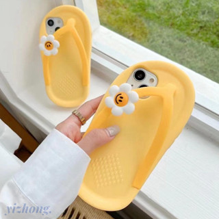 Para O iPhone 15 Pro Max 14 Plus 11 13 12 Creative Cute Flip-flops Slippers Em Forma De Chinelos De Silicone Telefone em Oferta na Shopee