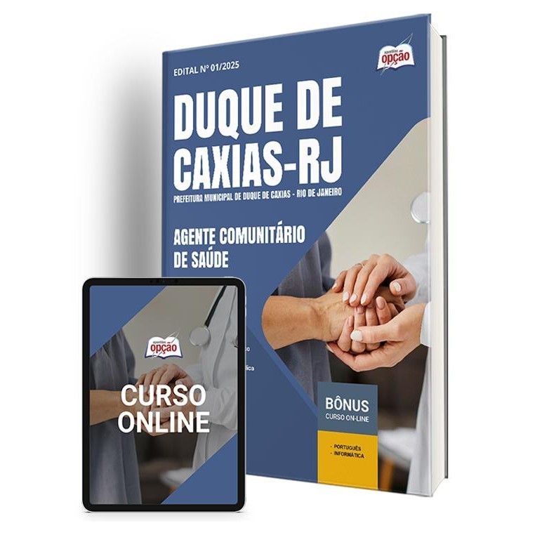 Apostila Prefeitura de Duque de Caxias - RJ 2026 - Agente Comunitário de Saúde