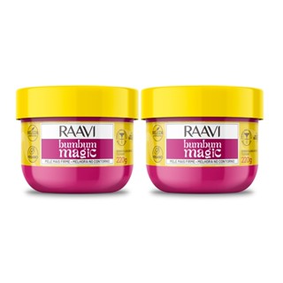 Kit 2 Creme Bumbum Magic Firmeza E Hidratação Vegano Raavi em Oferta na Shopee