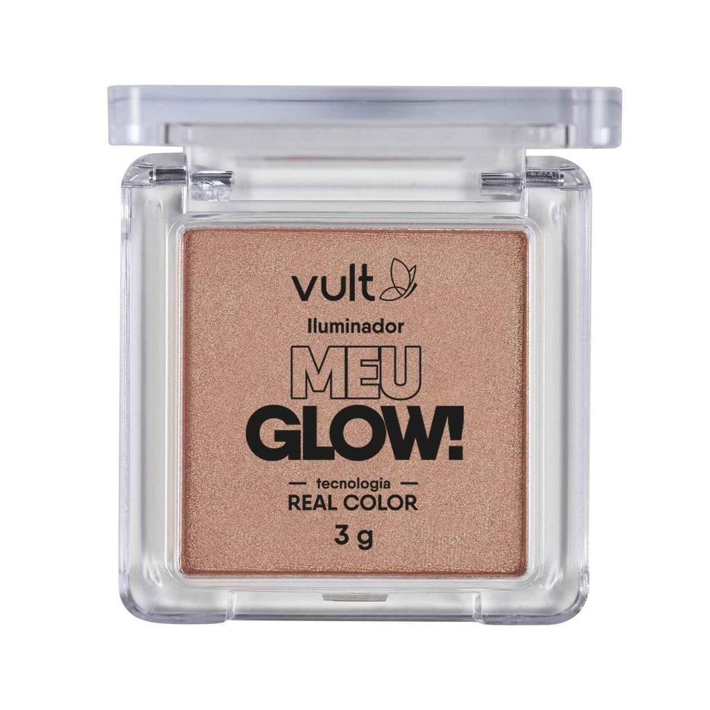 Iluminador em Pó Vult Champagne Meu Glow! 3g