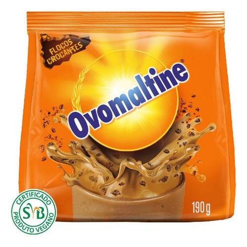 Achocolatado Ovomaltine - Flocos Crocantes - Pcte 190G em Oferta na Shopee