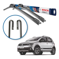 Palheta Limpador Parabrisa Original Bosch Volkswagen Crossfox 2009 A 2012
