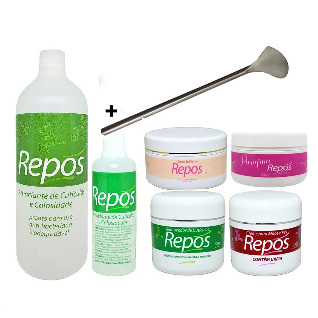💆 Kit Repos Parafina 1,1L + Amaciante + Remov + Ureia & Esfoliante – Spa dos Pés ✨ em Oferta na Shopee