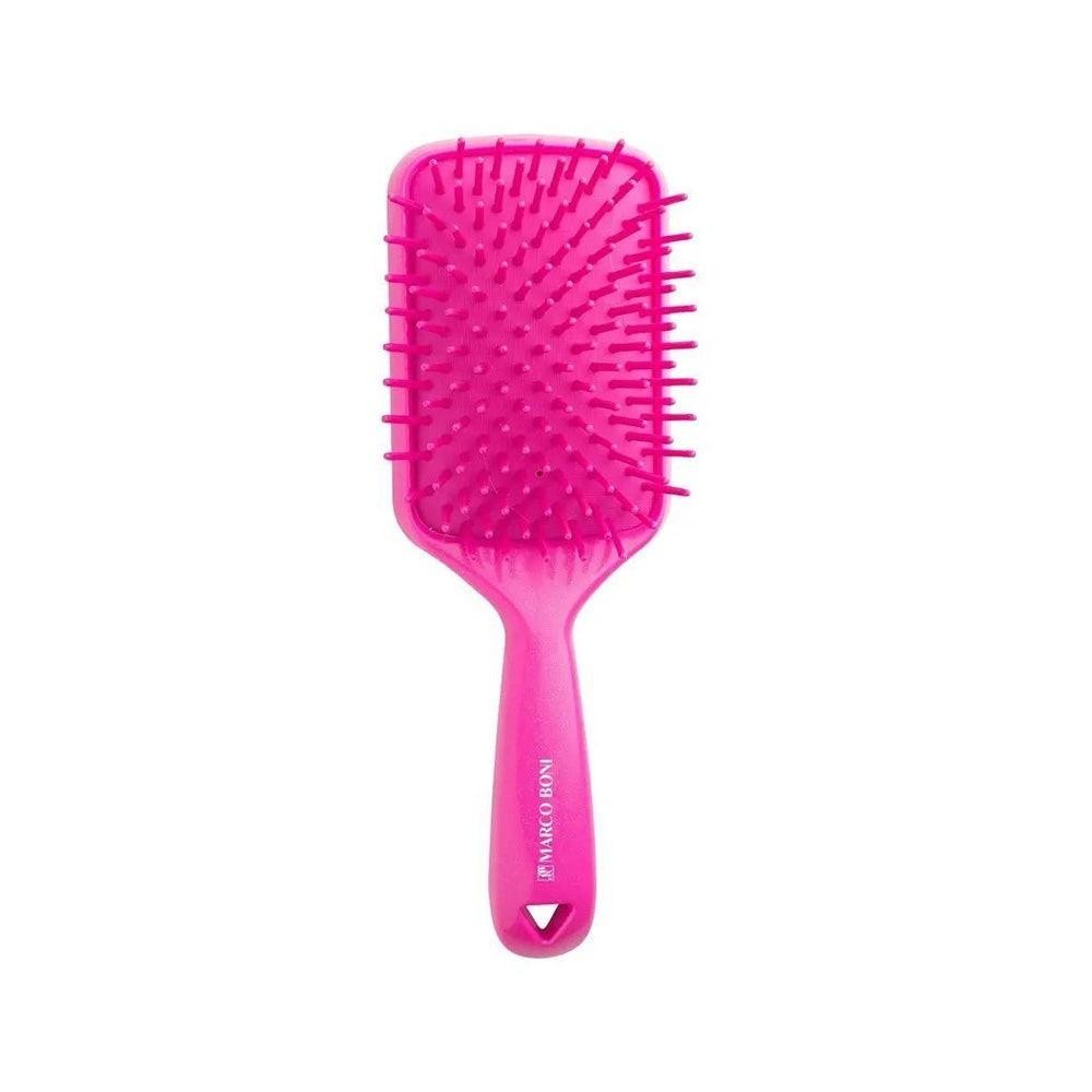 Escova De Cabelo Marco Boni Flex Color Raquete Almofadada 7355 - Beauty