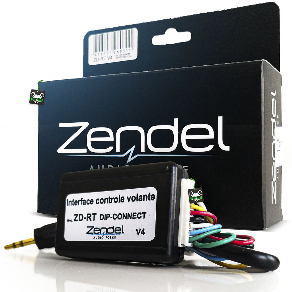 Interface Comando Volante Som Zendel Rt Dip-Connect V4 em Oferta na Shopee