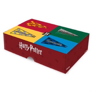 Caixa 6 Doces Retangular com Visor - Harry Potter - 1 unidade - Festcolor - Rizzo em Oferta na Shopee