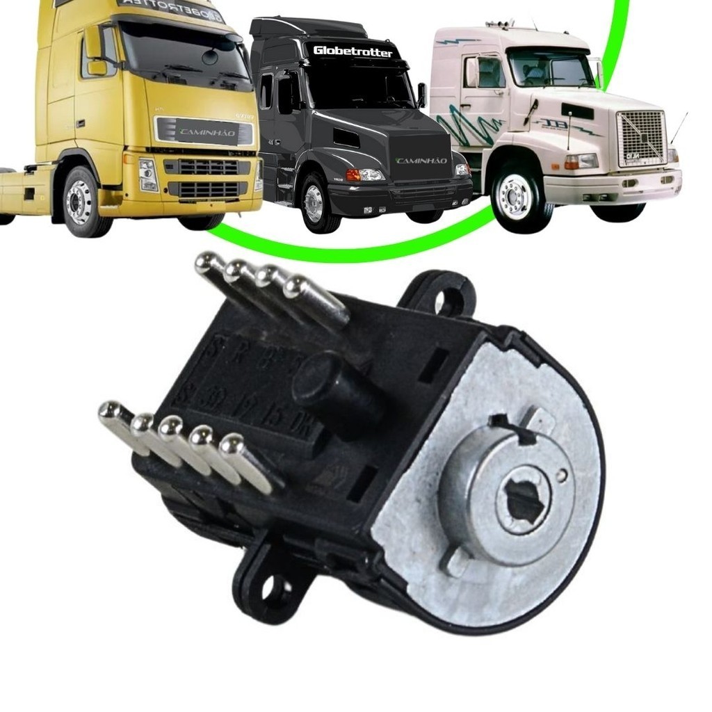 Comutador Miolo de Ignição para Volvo FH / NH / FM / FMX - 9 pinos (3197718) em Oferta na Shopee