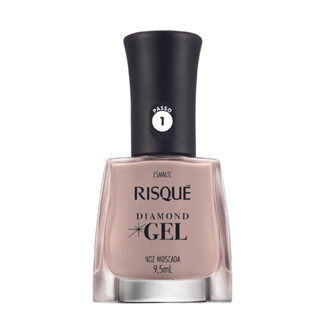 Esmalte Diamond Gel Noz Moscada Manicure Risque 9,5Ml