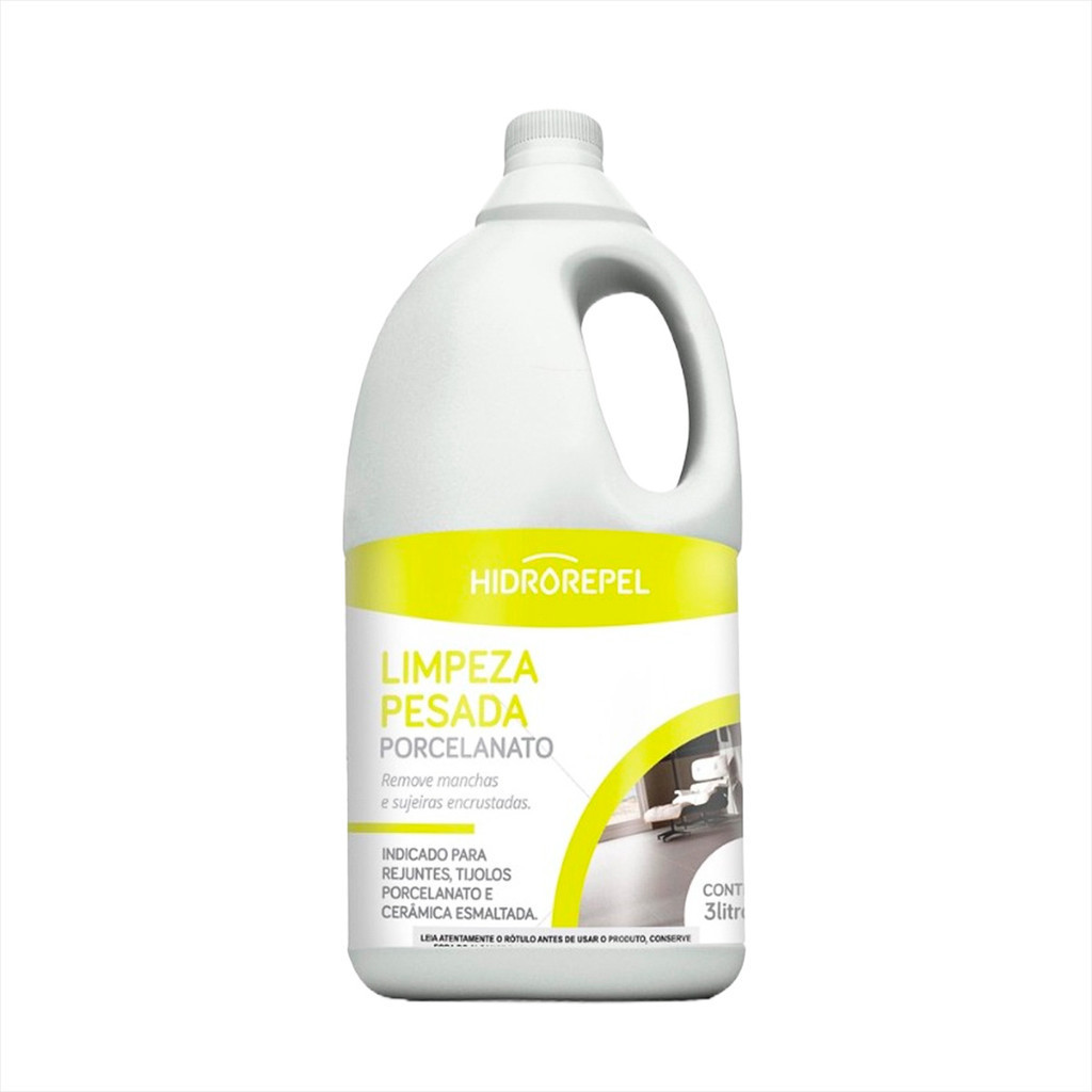 Limpeza Pesada Porcelanato 1lt Hidrorepel - Limpador / Remov