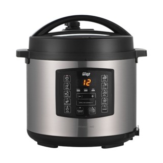 Panela de Pressão Elétrica Inox 6L WAP WPPE1 1000W - 127V em Oferta na Shopee