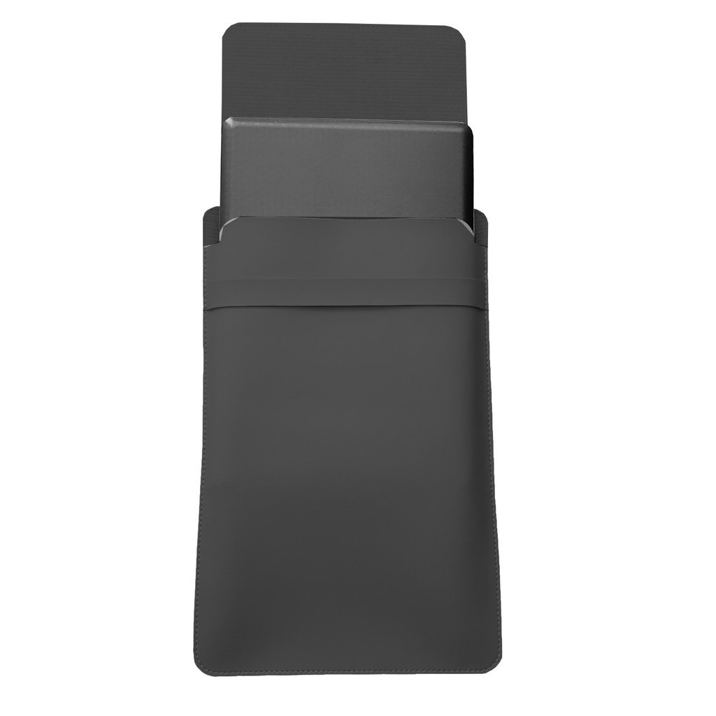 Luvas Case Capa Para Notebook Couro Sintético Cinza
