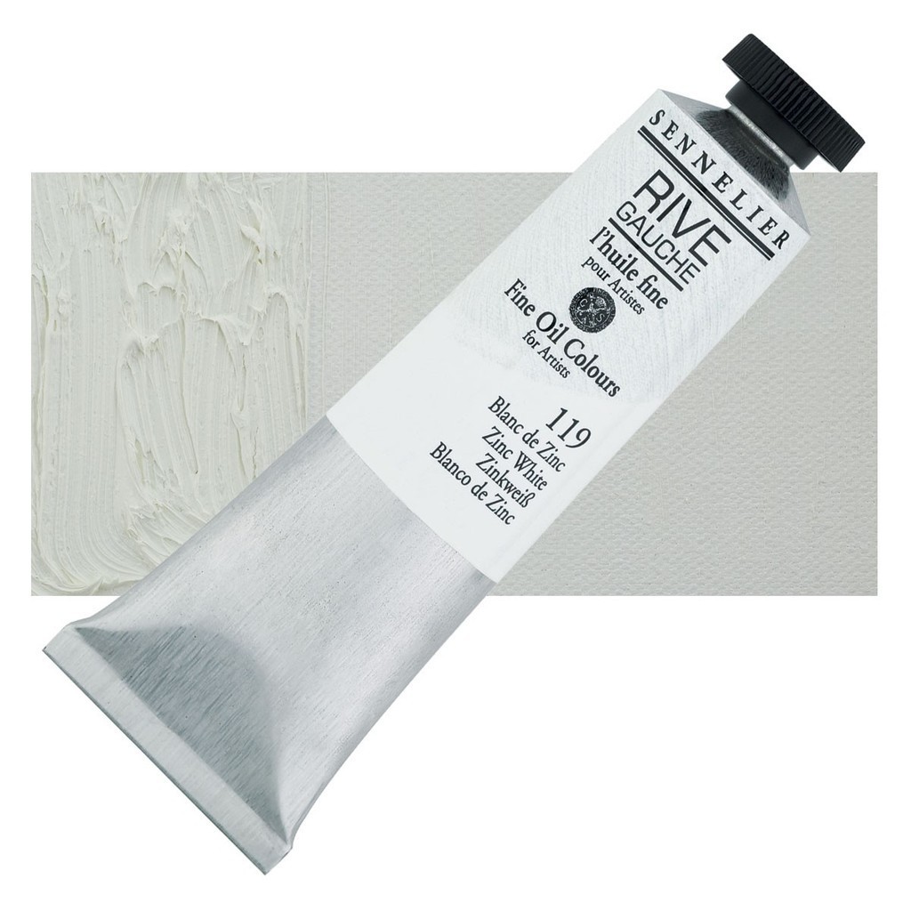 OLEO SENNELIER RIVE GAUCHE 40ML 119 ZINC WHITE