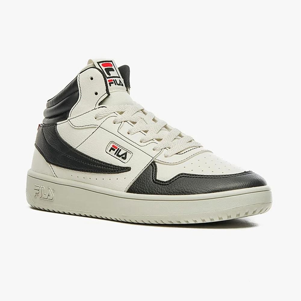 Tênis Fila Acd Classic Mid Masculino - Branco e Preto