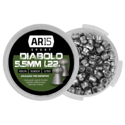CHUMBINHO AR15 DIABOLO 5,5MM 100UN 10,80GR