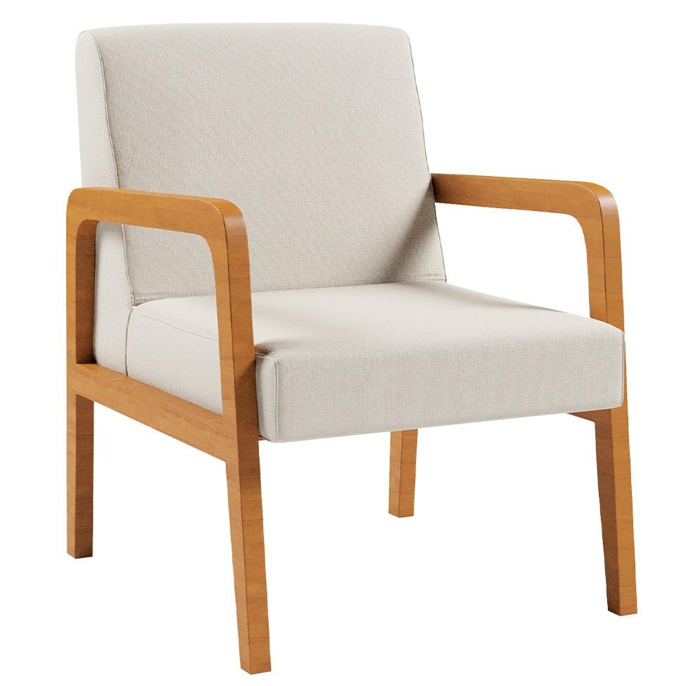 Poltrona Ottawa Linho Cru - Home & Living