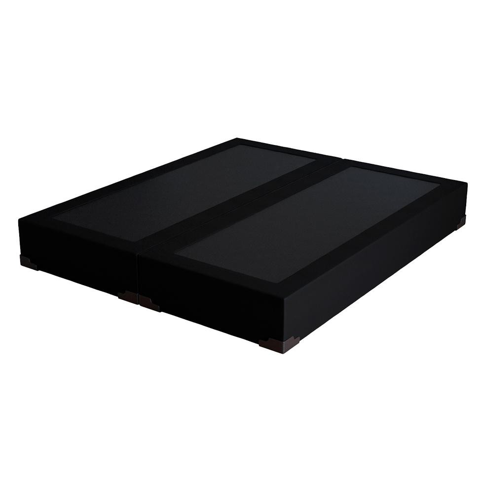 Base para Cama Box Queen Joe Suede (36x158x198) Preta