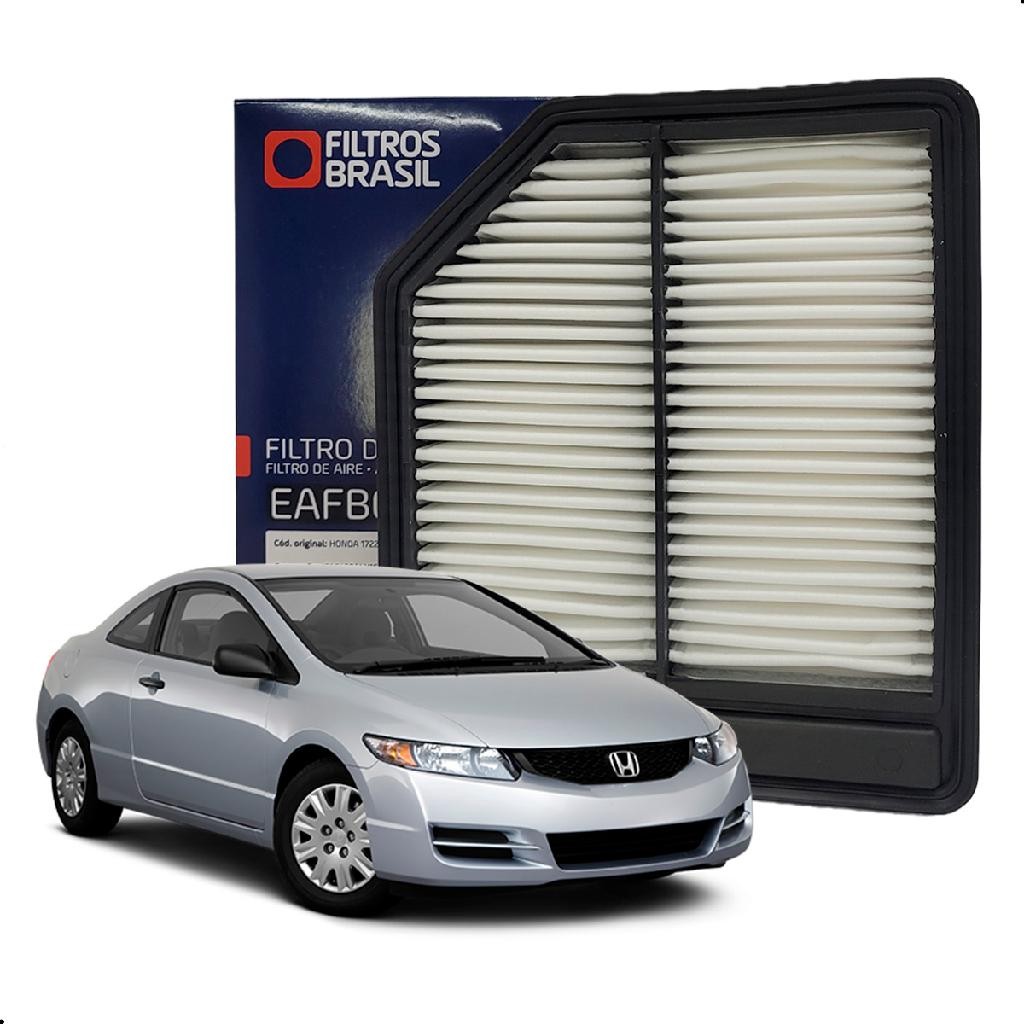 Filtro De Ar Motor Honda Civic 1.8 16v Flex 2006 A 2012